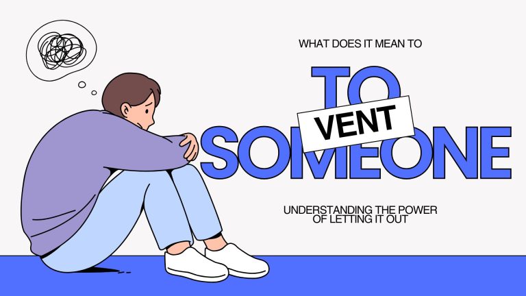 what does it mean to vent to someone