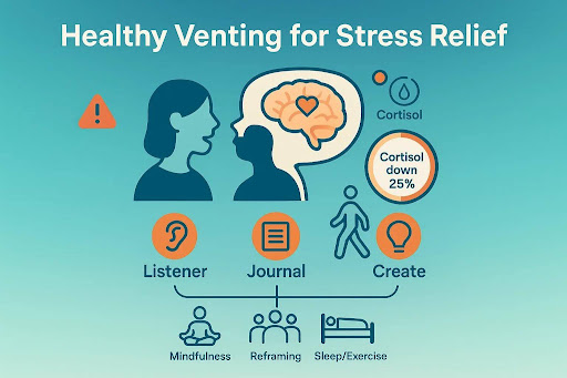 healthy venting for stress relief